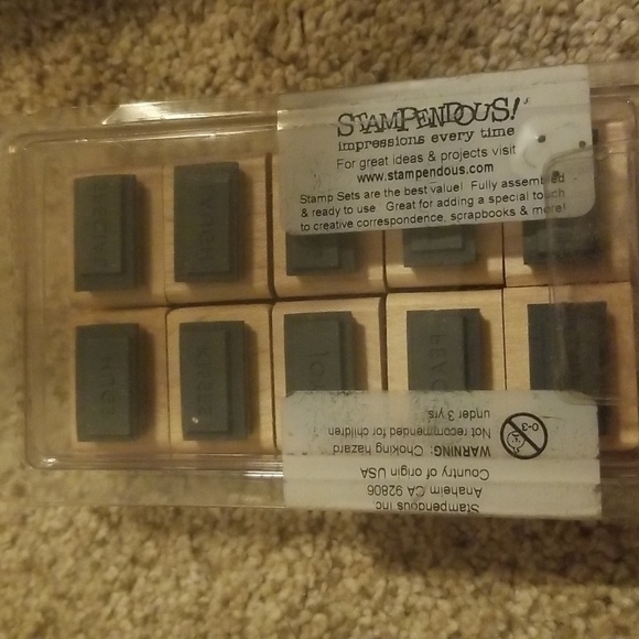 Special Tile stamp set - Picture 2 of 2